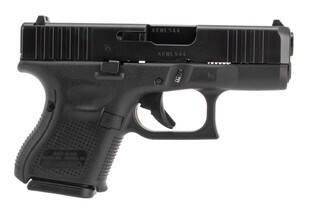 Glock Blue Label G26 Gen 5 9mm handgun with 10-round magazines and fixed sights.